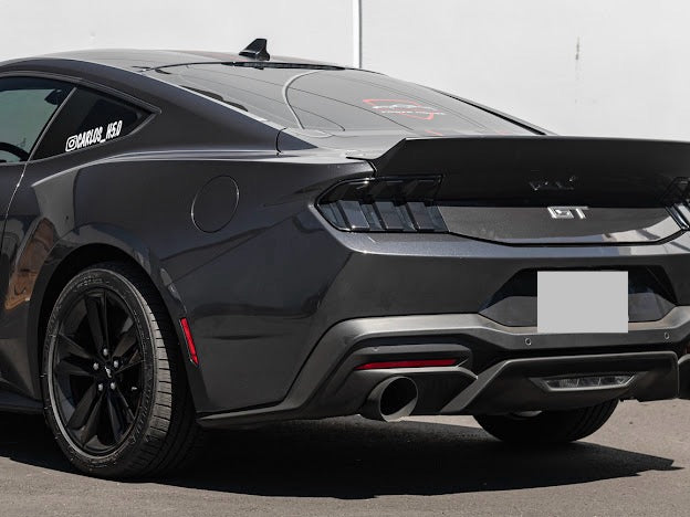 2024-UP FORD MUSTANG S650 | SMOKE TINTED REAR TAIL LIGHT TRIM BEZEL COVER